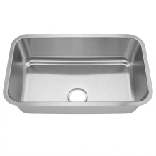OEM manufacturer undermount single bowl SUS 304 stainless steel kitchen sink